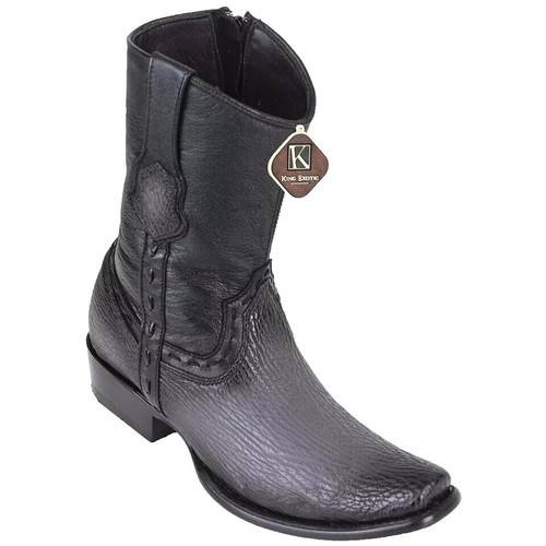 Bull Rider Boots Men Size 8 EE Wide Blue Brown Leather  display picture 3