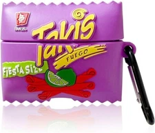 Takis Fuego Silicone Earbud Case for Airpod Gen 3 (Not Pro) Case Unisex Purple