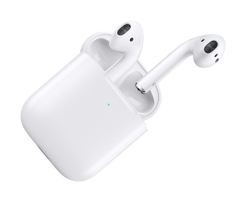 Apple AirPods 2 White with Wireless Charging Case In Ear Headphones  MRXJ2AM/A | eBay