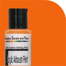 Reefer Orange 1oz Acrylic Air Brush Paint
