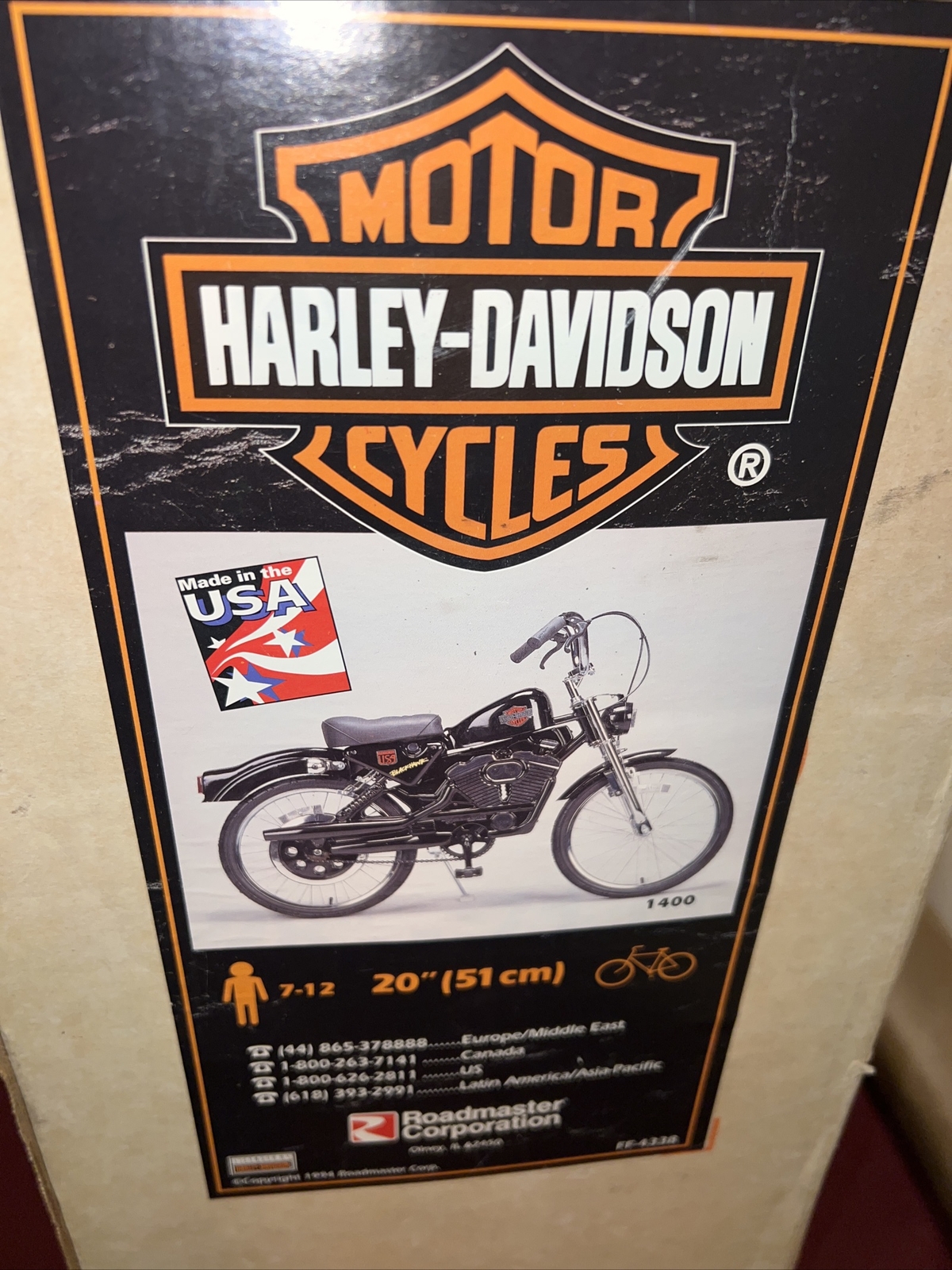 1994 roadmaster harley davidson bicycle