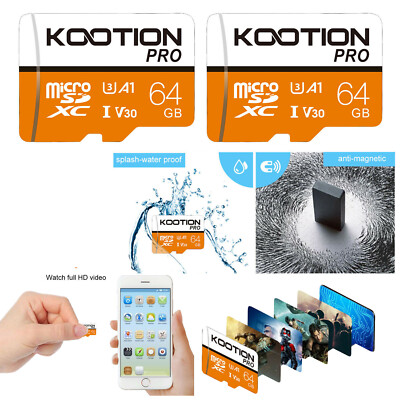 64GB Micro SD Card Micro Card Memory Card SDXC TF Card Car Recorder Storage Lot