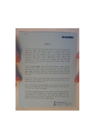 Third World Press Kit  Journey To Addis  Original