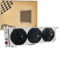 Aluminum Radiator Shroud Fan Fits 1984-2001 Jeep Comanche Cherokee XJ 2.5/4.0L.