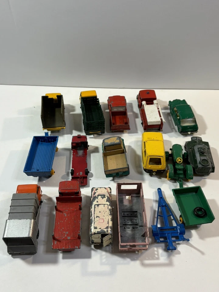 Lote Matchbox Lesney Jeep Gladiator No.7 Rechazar John Deere Bomba Contra Incendios ¡VER FOTOS!! Foto 4 de 4