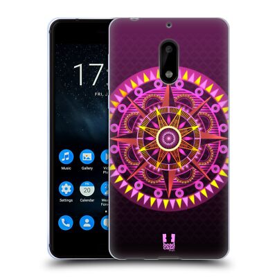 HEAD CASE DESIGNS GLOWING MANDALA SOFT GEL CASE FOR NOKIA PHONES 1