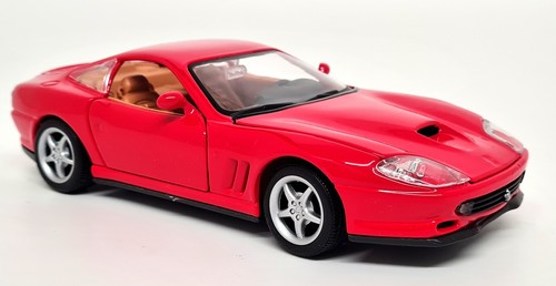 Maisto 1/24 - Ferrari 550 Maranello Red STD Wheels Diecast Scale Model Car - Picture 6 of 6