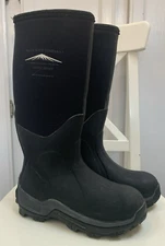 Muck Boot Company Arctic Sport Tall Rubber Boots Black Unisex 6/6.5M 7/7.5W