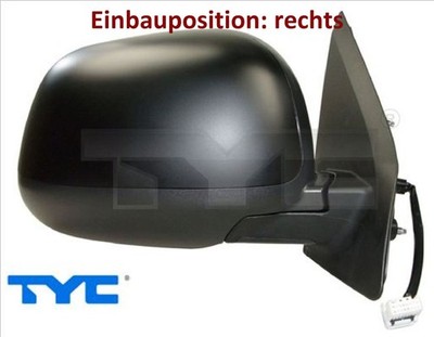 TYC 323-0013 Außenspiegel rechts Spiegel außen 