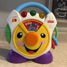 Vintage 2005 Fisher-Price Laugh N Learn Sing With Me Radio Player Toy - Tested