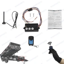 For 12V Hydraulic Lift Dump Trailer Wireless Remote Control System G3-H01