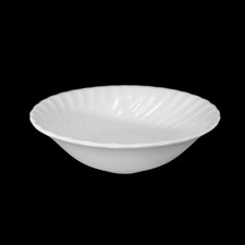WEDGWOOD KERZENLICHT WEISS - 6" M&Uuml;SLISCHALE / DESSERT / OBSTSCHALE