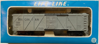 Life-Like Hongkong HO Virginian VGN 61550 Wood Outside Braced Box Car Gray