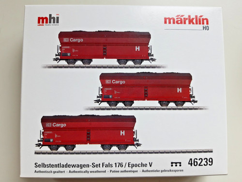 Märklin 46239 Selbstentladewagen Set Fals 176 DB Cargo | Zustand: Neu