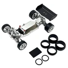 Metal Upgrade RC Car Rack Frame Chassis Assembly for Losi 1:24 Micro-B 2WD Parts