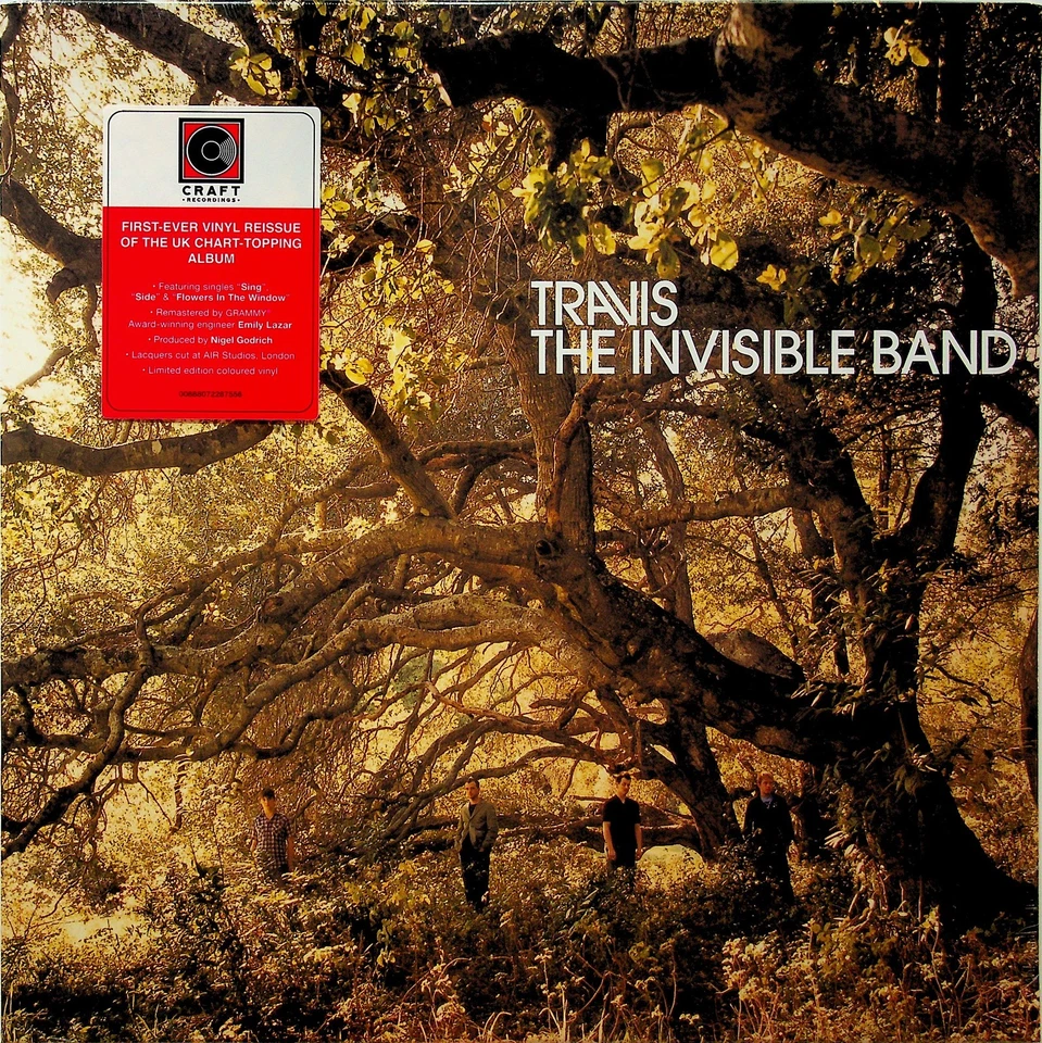 TRAVIS The Invisible Band LP (NEW** 2021 GREEN Coloured Vinyl) inc Sing/Side - Image 2 of 4