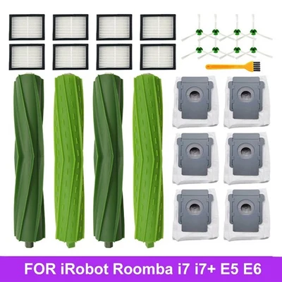 MARKENLOS Ersatzteile Filter Bürsten Für iRobot Roomba i3 i4 i6 i7 j7 i8 Plus E5 E6 E7 DHL