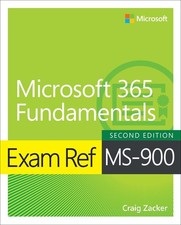Exam Ref MS-900 Microsoft 365 Fundamentals by Craig Zacker Paperback Book