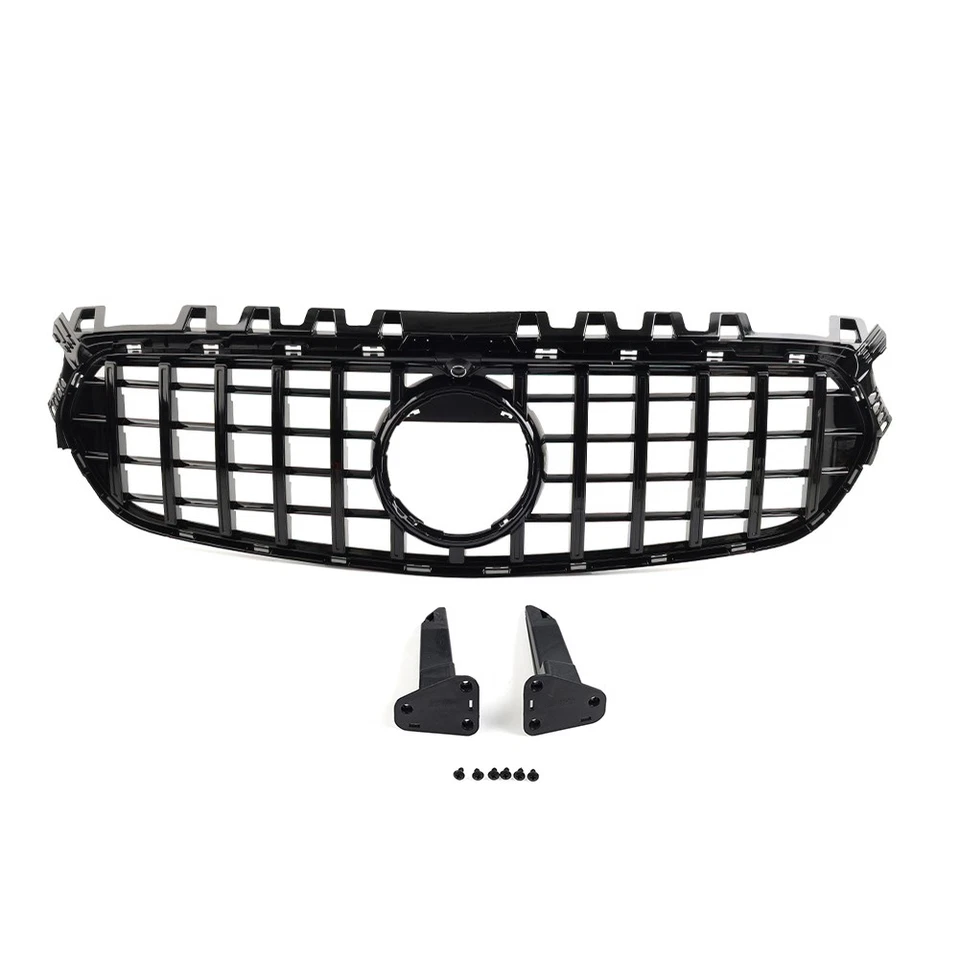 GTR Style Front Bumper Hood Radiator Grille For Benz B Class W247 2020-2022 - Image 4 of 4