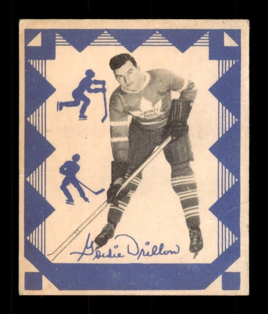1937 O-Pee-Chee #142 Gordie Drillon RC LOW GRADE (Rückenschaden)