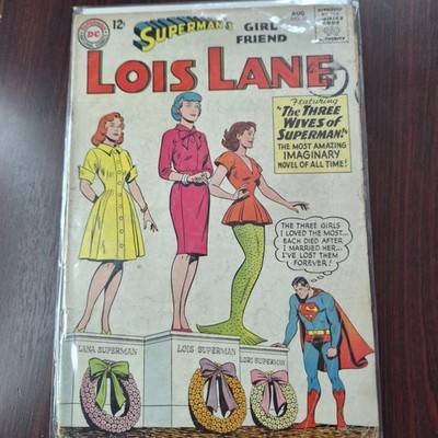 Vintage DC Superman's Girl Friend Lois Lane #89 Comic Book Silver Age Superman