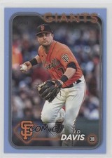 2024 Topps Series 1 Father's Day Powder Blue 40/50 JD Davis #64 nd3