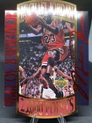1997 Upper Deck Michael Jordan 25000 Points Die Cut Jumbo Card Chicago Bulls