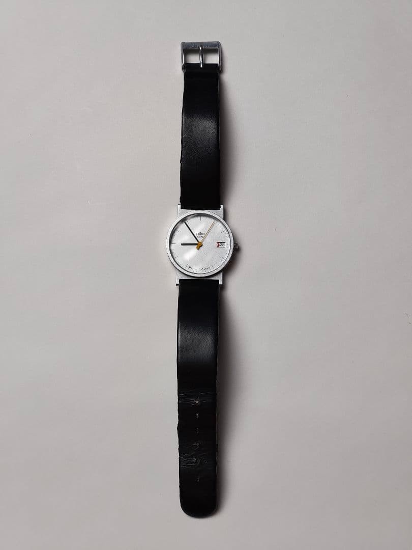 Braun AW20 Quartz Watch 38mm Made in Germany Original Strap Used