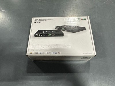 WyreStorm EX-70-H2 4K HDR HDBaseT Extender 18Gbps HDCP 2.2 PoH 70m