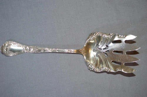 1905 VERONA by Towle 7 1/8" Sterling Silver Cold Meat Serving Fork GP 43g
