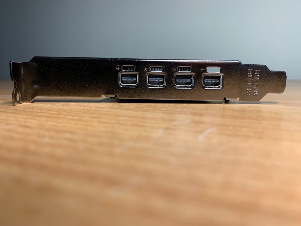 NVIDIA Quadro K1200 4GB GDDR5 Graphics Card 4X Mini-Display Port High ...