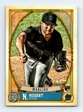#260 2021 Topps Gypsy Queen + Nick Neidert RC Miami Marlins
