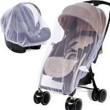 2 Pack Mosquito Net for Stroller Baby Bug Netting for Strollers, Bassinets, Cr