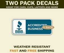 BBB Better Business Bureau Sticker Decals great for cars, water bottles and more