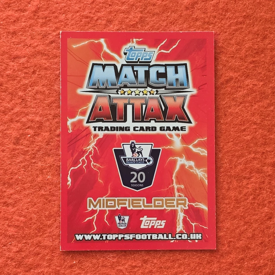 MANCHESTER UNITED DAVID BECKHAM LEGEND GOLD FOIL TOPPS MATCH ATTAX 2012/13 RARE - Image 2 of 2
