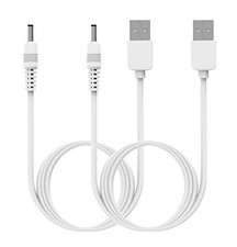 RuenTech Charger Compatible with FOREO UFO/ UFO2/ UFOmini 2/ 3.3 feet, 2White