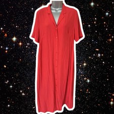 NEW Warehouse Size 12 Oversized Shirt Dress Summer Beach Holiday Travel 90s