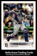 2022 Topps Series 2 Tucker Barnhart #406 Detroit Tigers MLB Baseball 