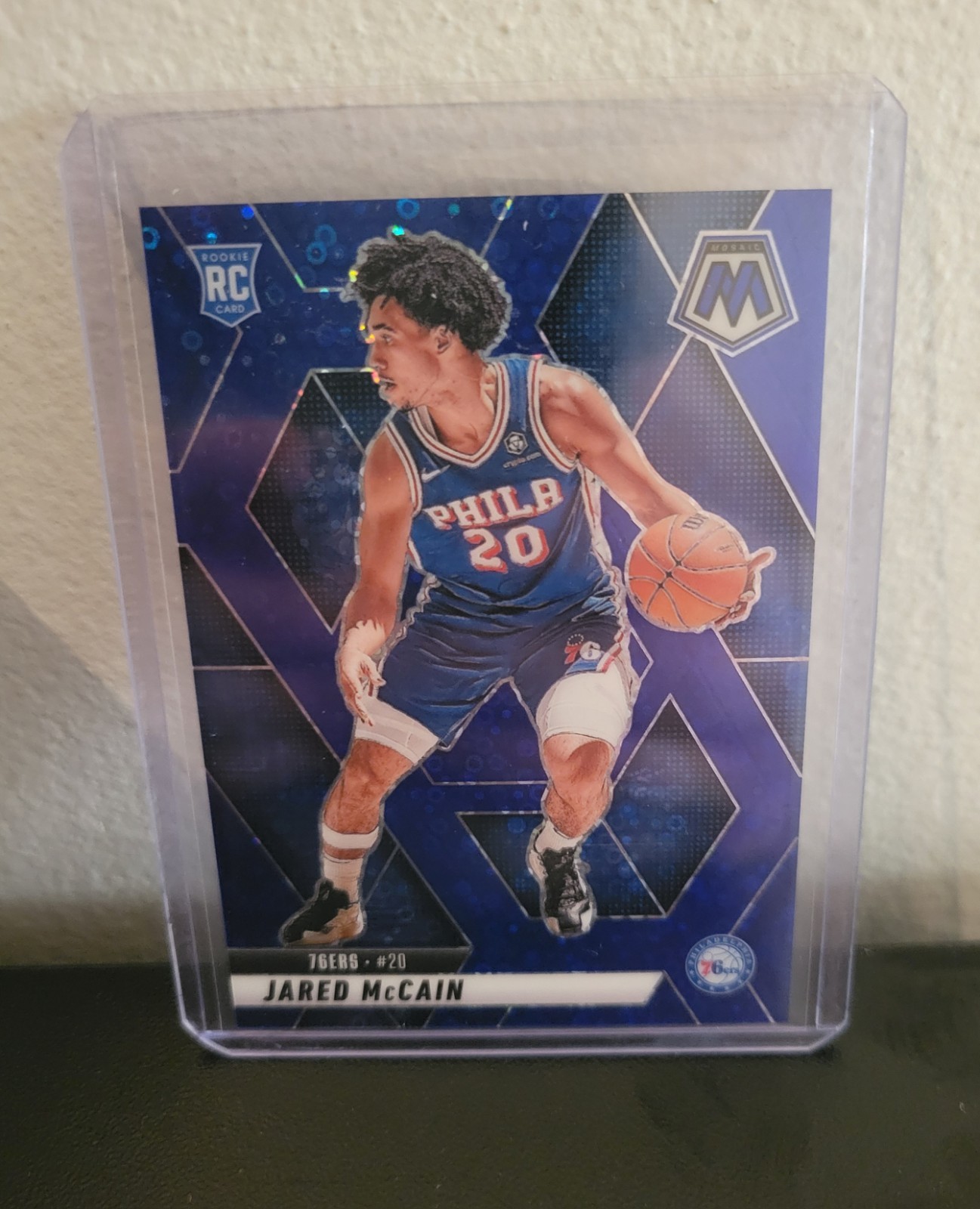 2024-25 Mosaic Jared McCain Fast Break #228 Blue /85