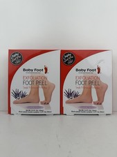 Baby Foot Original Foot Peel Deep Exfoliation Lavender Scent - Lot Of 2