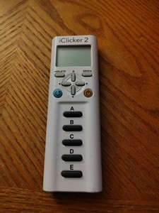 iClicker 2 Student Classroom Response System Remote Control