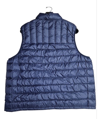 Gilet blu imbottito trapuntato Solaris taglia 3XT nuovo con etichette tasche fuori e dentro/FM - Foto 2 di 4