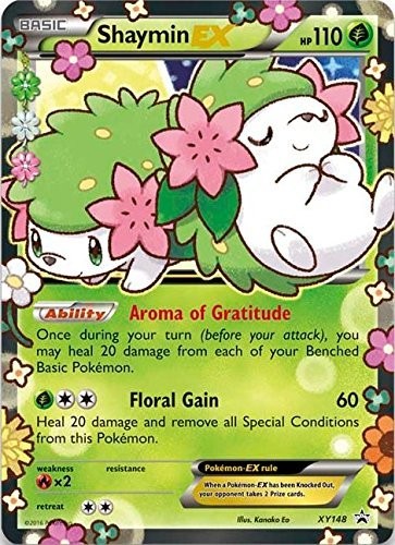 Shaymin EX - XY148 - Promo - Holo HP, English Pokemon Promos