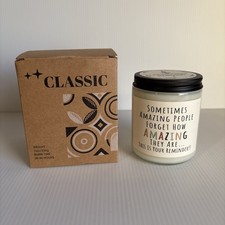 Lavender Soy Candle with Message You re Amazing GIFT Valentine Day Birthday 7 oz