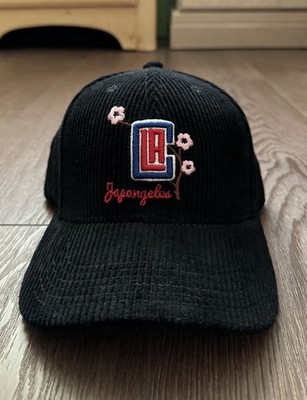 Mitchell & Ness Los Angeles Clippers NBA Hat Black Corduroy Cedars Sinai