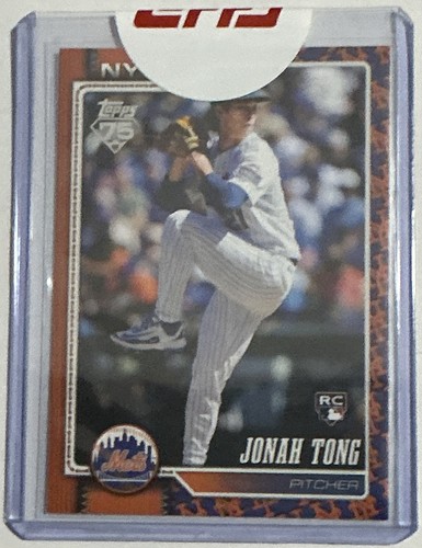 Jonah Tong #4 2026 Topps card