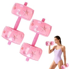Travel Weights Water Filled Dumbbell Set of 2,6LB Hand Weights for Women at H...