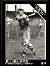 1992 Conlon Collection TSN Joe Medwick St. Louis Cardinals #629