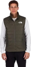 New The North Face Men’s Flare Vest Quilted Full Zip,New Taupe Green, Size M NEW
