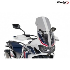 For Honda Crf 1000 L Africa Twin 2016 > Fairing PUIG Smoked Clear Touring+90mm